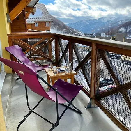 Charmant A Vue Montagne 285 M² Piscine Partagee Apartment Allos